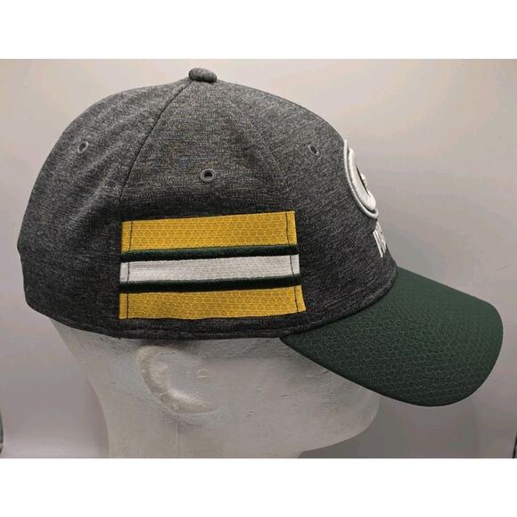 Green Bay Packers New Era 39Thirty Gray Fitted Stretch Cap Hat G Logo Size S / M - Picture 7 of 12